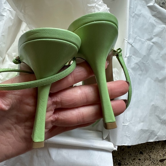Bottega Veneta Stretch Sandals in Pistachio - Picture 4 of 4